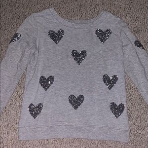 little girls heart shirt